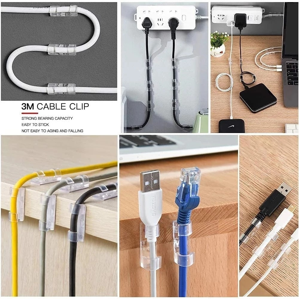 Organizador de Cables Smart - 20 Piezas